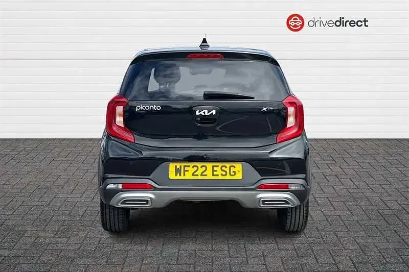 Used Kia Picanto X-Line 67 HP (49 kW) 2022 Black Hatchback