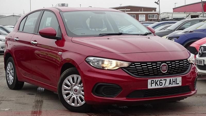 Red Used 2017 Fiat Tipo Easy Hatchback | £3,695 (Fair price) - Image 1/3