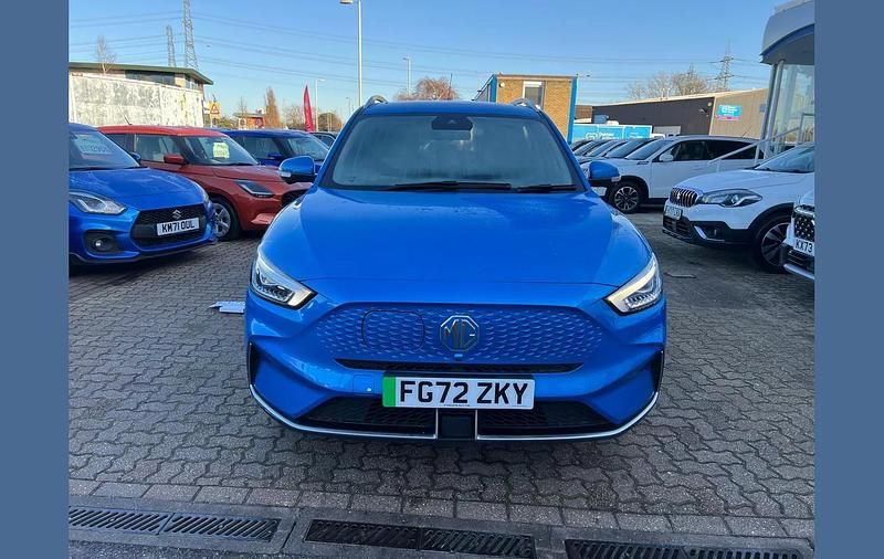 Used MG ZS Trophy Connect 127 kW (173 HP) 2022 Blue SUV