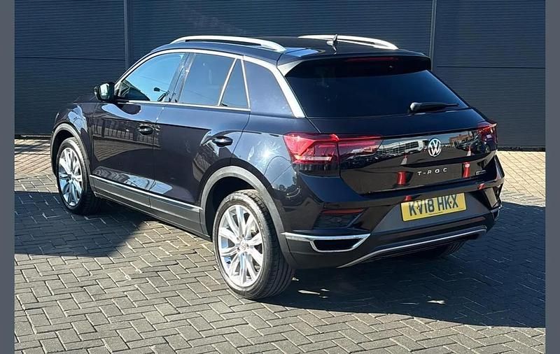 Used VW T-Roc SEL 187 HP (137 kW) 2018 Black SUV