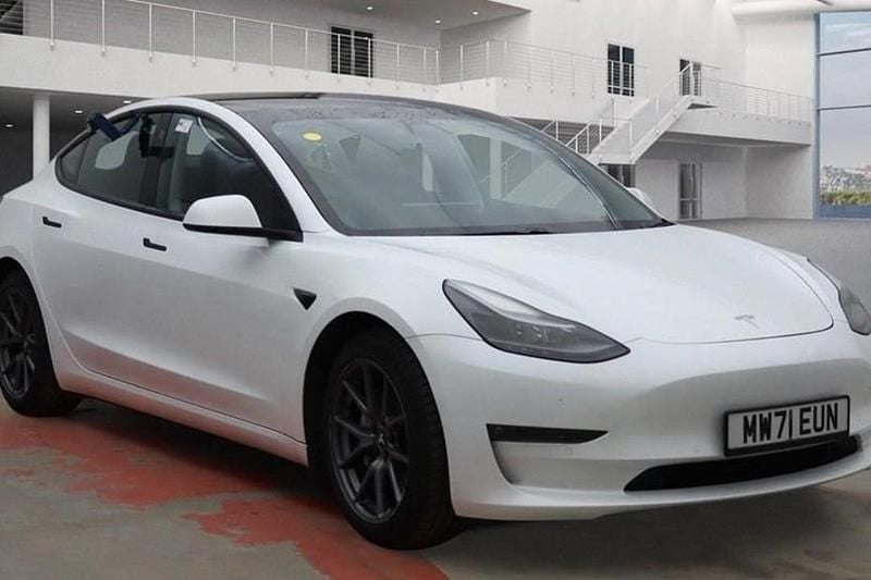 Used Tesla Model 3 254 kW (346 HP) 2021 White Sedan