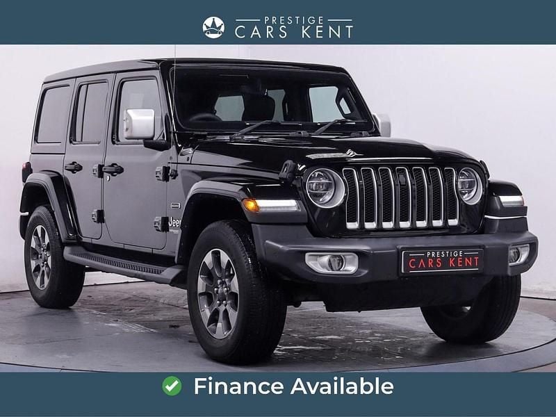 Black Used 2020 Jeep Wrangler Overland SUV | £34,845 (Fair price) - Image 1/4
