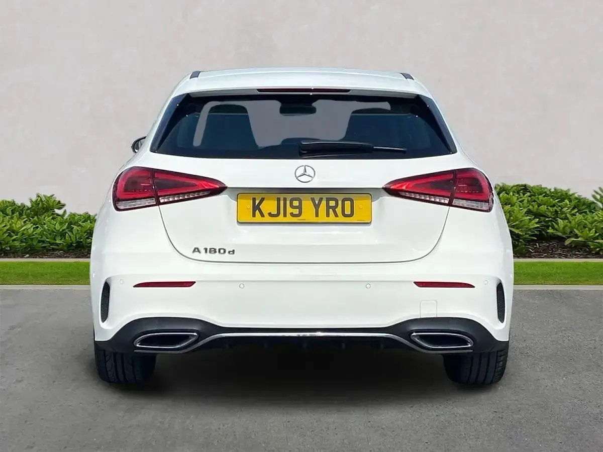 Used Mercedes A180 AMG Line Premium 2019 White Hatchback