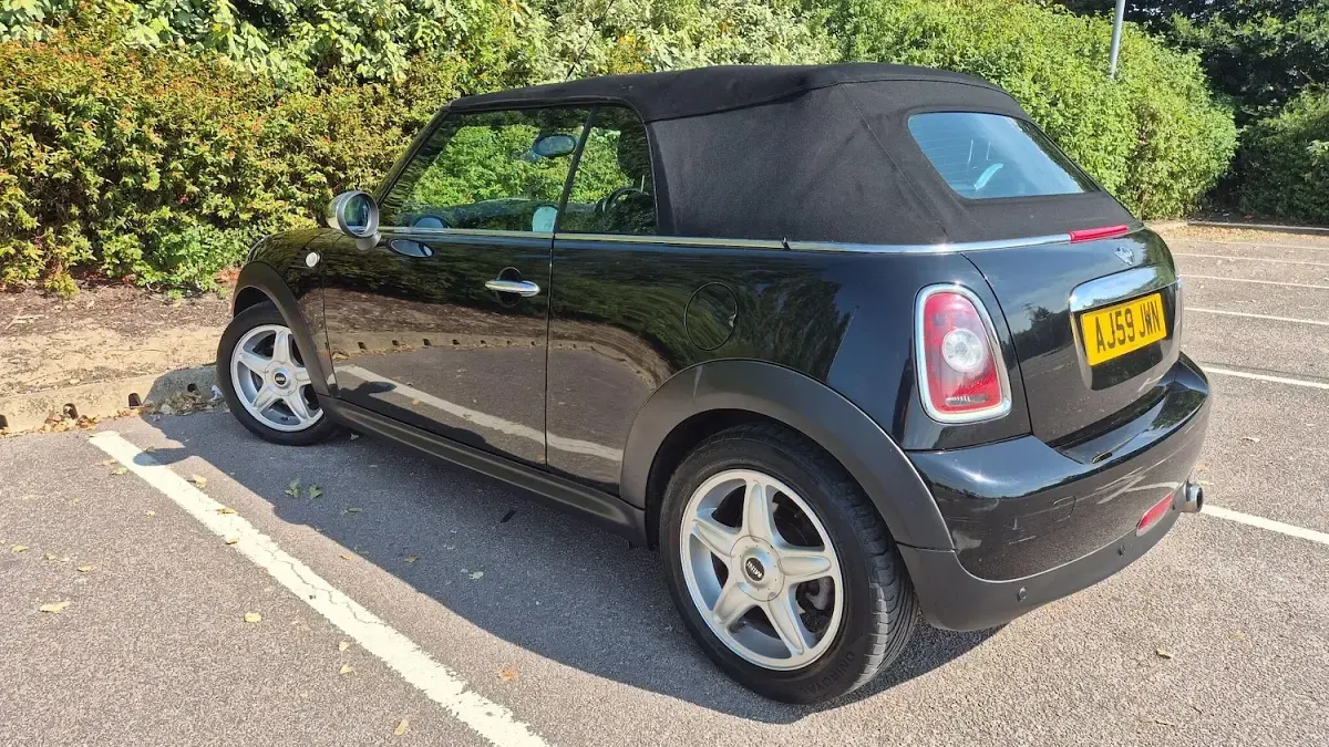 Used Mini Cooper Cabriolet 2009 Black Cabriolet