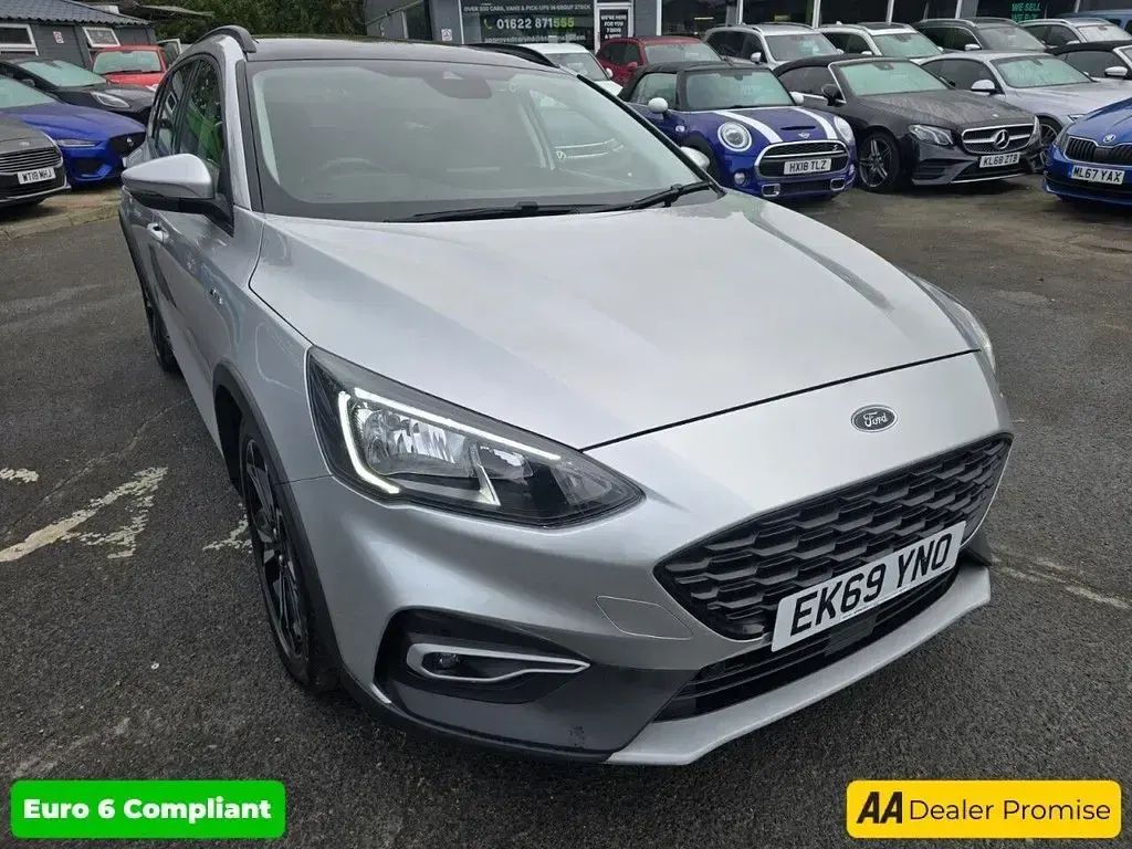 Used Ford Focus Active X 125 HP (91 kW) 2019 Silver Estate