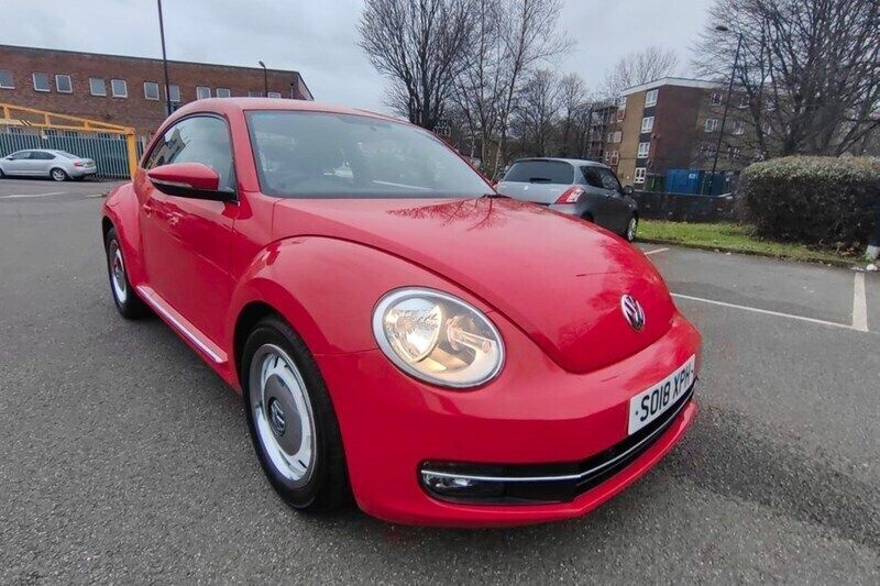 Red Used 2018 VW Beetle Design Hatchback | £13,750 (Fair price) - Image 1/1