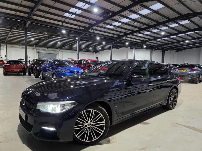 Black Used 2017 BMW 530e M Sport Sedan | £10,980 (Fair price) - Image 1/4