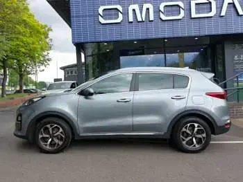 Used Kia Sportage Platinum Edition 130 HP (95 kW) 2020 Silver SUV