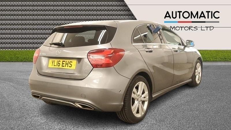 Used Mercedes A200 Premium 136 HP (100 kW) 2016 Grey Hatchback