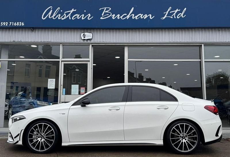Used Mercedes A35 AMG Premium Plus 2021 White Sedan
