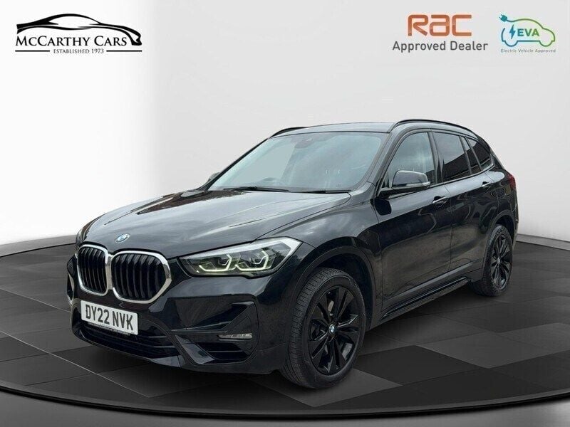 Black sapphire metallic paint Used 2022 BMW X1 Sport Line SUV | £20,295 (Good price) - Image 1/2
