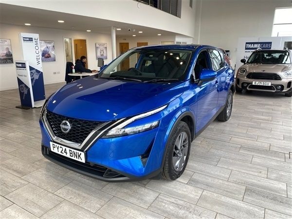 Magnetic blue Used 2024 Nissan Qashqai Acenta Premium SUV | £22,299 (Fair price) - Image 1/1