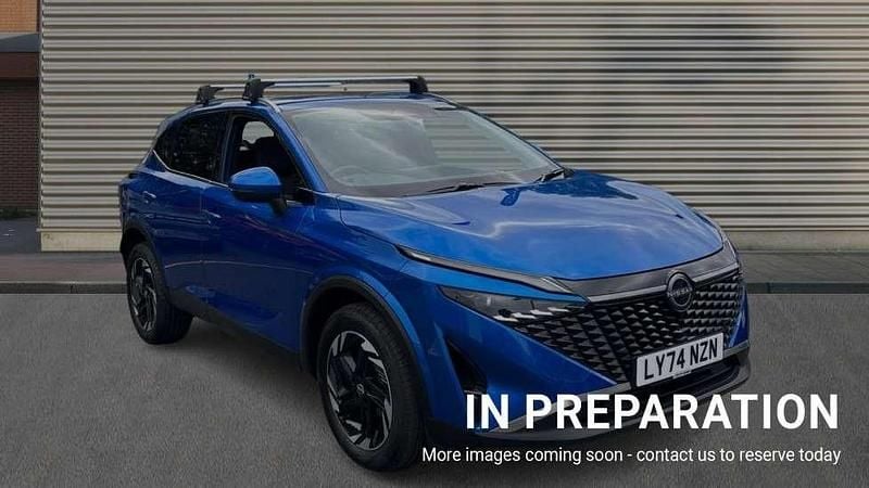 Blue Used 2024 Nissan Qashqai N-Connecta SUV | £21,346 (Fair price) - Image 1/4