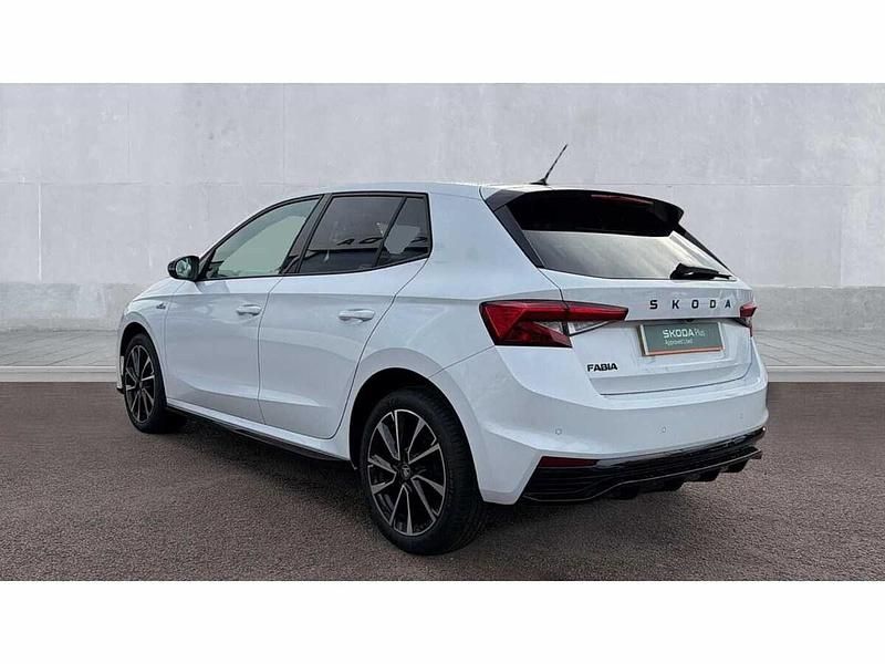 Used Skoda Fabia Monte Carlo 116 HP (85 kW) 2025 Moon white Hatchback