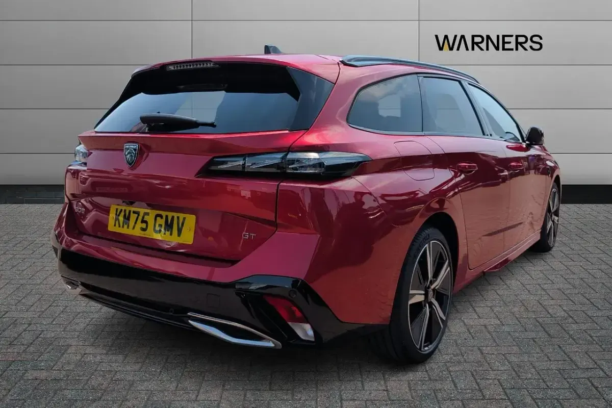 Used Peugeot 308 SW GT 143 HP (105 kW) 2025 Red Estate