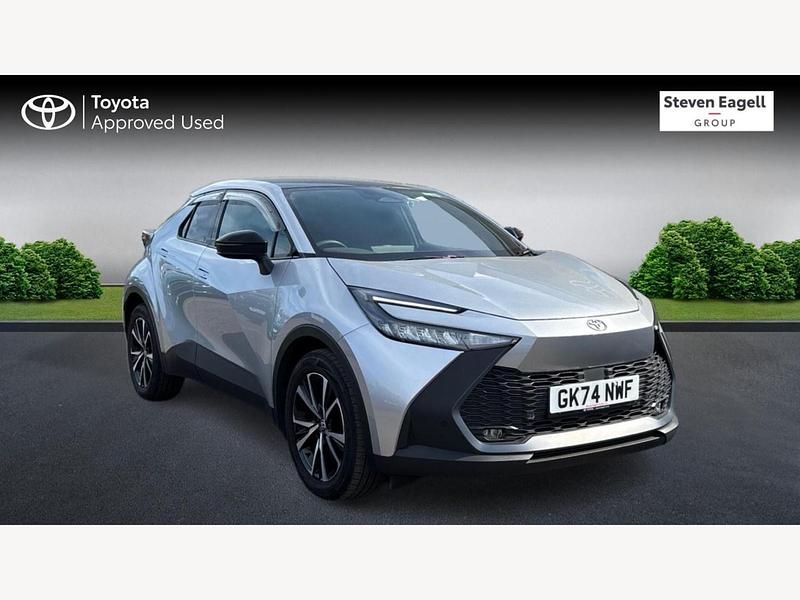 Silver Used 2024 Toyota C-HR Design SUV | £28,389 (Expensive) - Image 1/3
