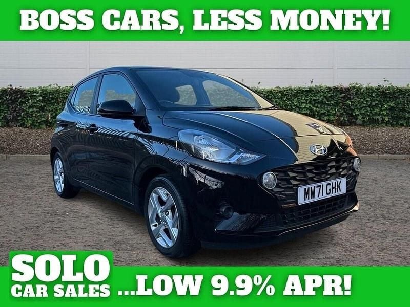 Used Hyundai i10 SE 67 HP (49 kW) 2021 Black Hatchback