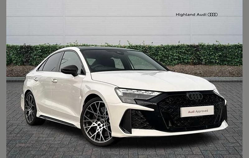 White Used 2025 Audi RS3 Comfort Sedan | £59,995 (A bit pricey) - Image 1/4