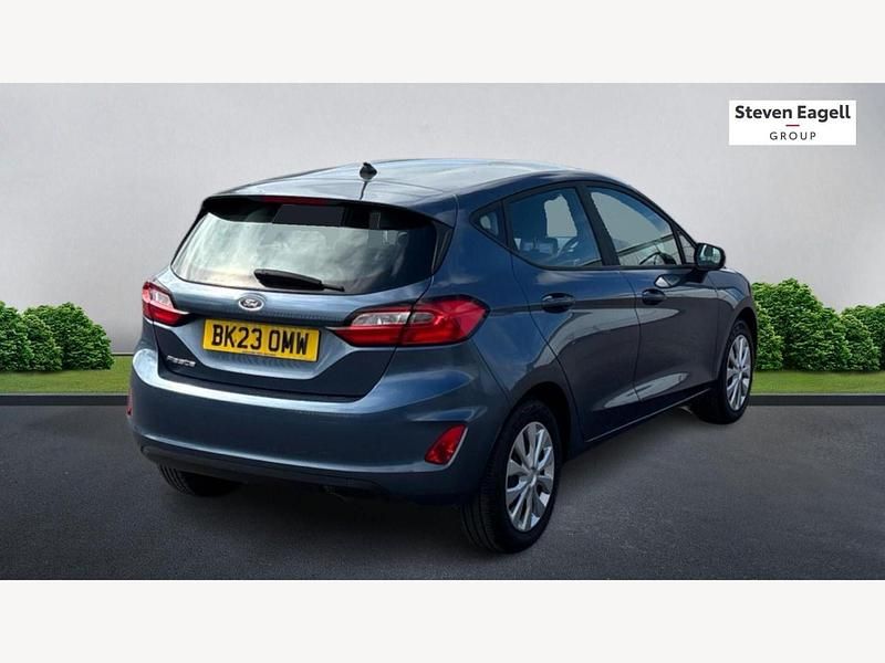 Used Ford Fiesta Trend 75 HP (55 kW) 2023 Blue Hatchback