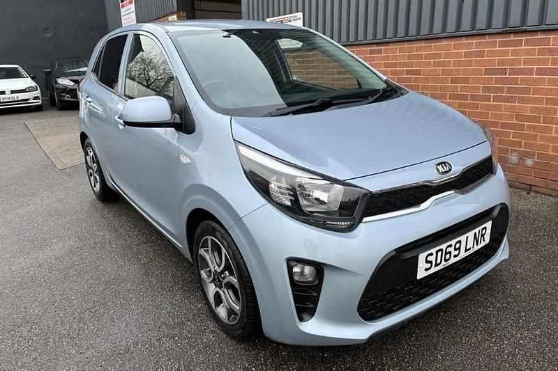 Used Kia Picanto 66 HP (48 kW) 2019 Blue Hatchback