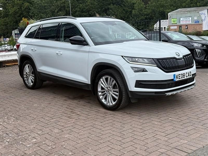 White Used 2017 Skoda Kodiaq SE L SUV | £19,499 (Fair price) - Image 1/4