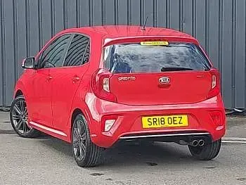 Used Kia Picanto GT-Line 2018 Red Hatchback