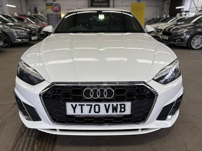 Used Audi A5 Sportback S-Line 2020 White Hatchback