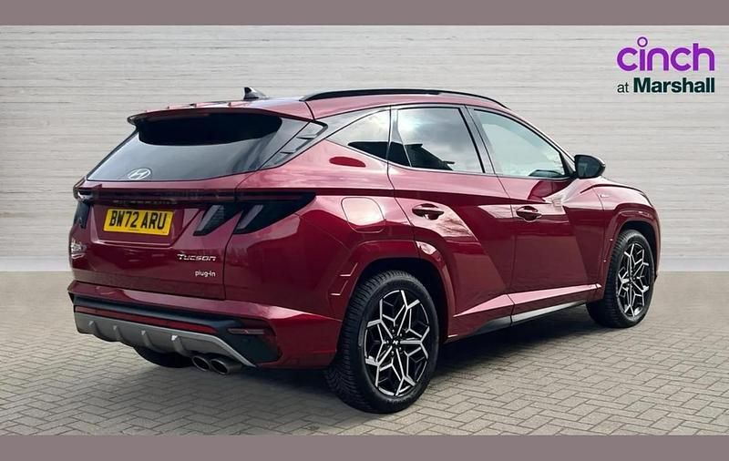 Used Hyundai Tucson N Line 261 HP (191 kW) 2023 Red SUV