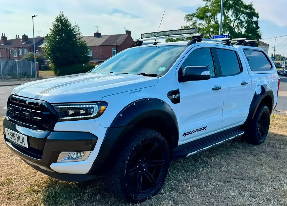 Used Ford Ranger Wildtrack 200 HP (147 kW) 2018 White Pickup
