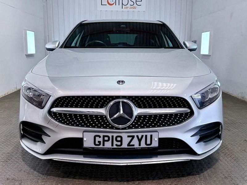 Used Mercedes A150 AMG line 150 HP (110 kW) 2019 Silver Hatchback