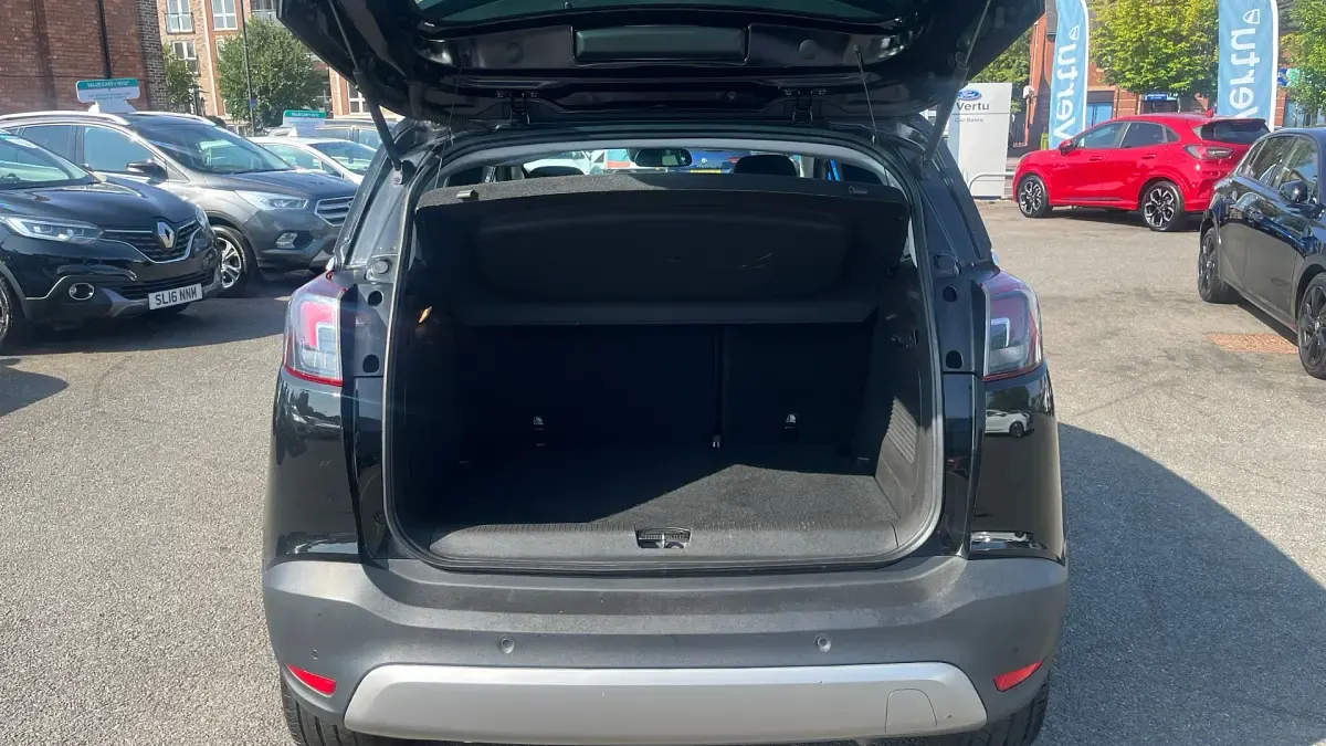Used Vauxhall Crossland X Elite 110 HP (80 kW) 2018 Black SUV