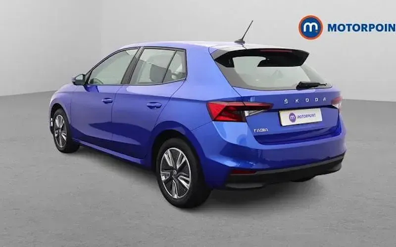 Used Skoda Fabia Comfort 95 HP (69 kW) 2023 Blue Hatchback