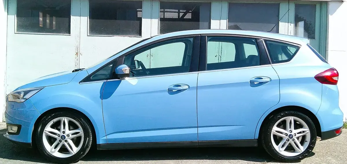 Used Ford C-MAX Titanium X 120 HP (88 kW) 2017 Blue MPV