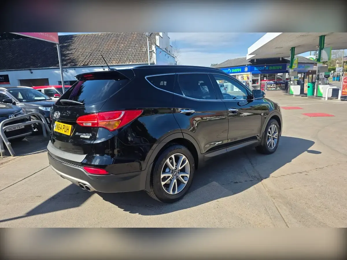 Used Hyundai Santa Fe Premium 194 HP (142 kW) 2014 Black SUV