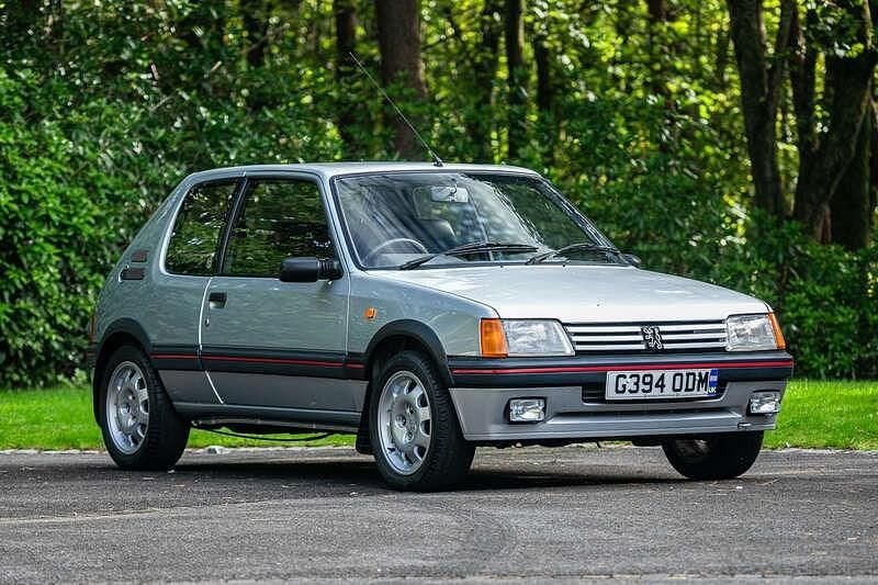 Silver Used 1989 Peugeot 205 GTi Hatchback | £12,000 - Image 1/4