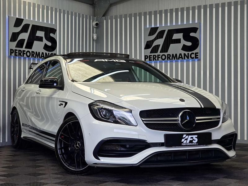 White Used 2017 Mercedes A45 AMG Premium Hatchback | £19,500 (Fair price) - Image 1/4