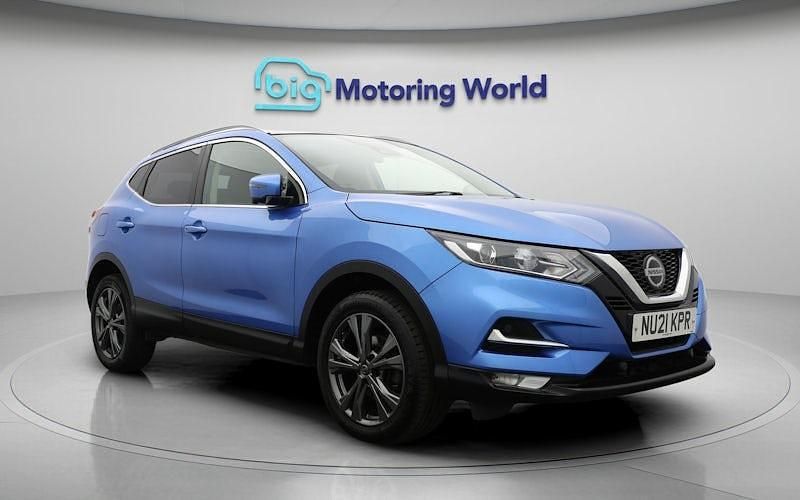 Used Nissan Qashqai N-Connecta 140 HP (102 kW) 2020 Blue SUV
