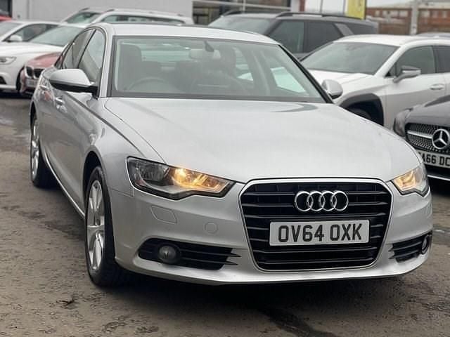 Begagnad Audi A6 Design 190 HK (139 kW) 2014 Silver Sedan