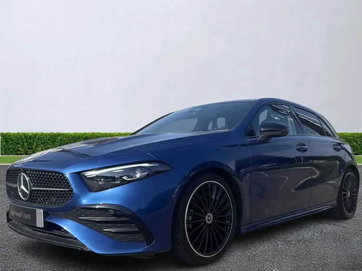 Used Mercedes A180 AMG Line Premium Plus 2025 Blue Hatchback