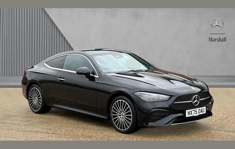 Black Used 2025 Mercedes CLE300 AMG Line Premium Plus Coupe | £52,995 (Fair price) - Image 1/4