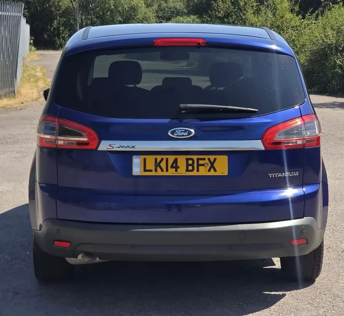 Used Ford S-MAX Titanium 140 HP (102 kW) 2014 Blue MPV