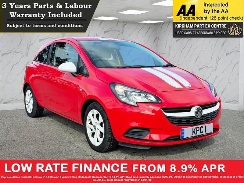 Red Used 2017 Vauxhall Corsa Hatchback | £6,995 (Fair price) - Image 1/4