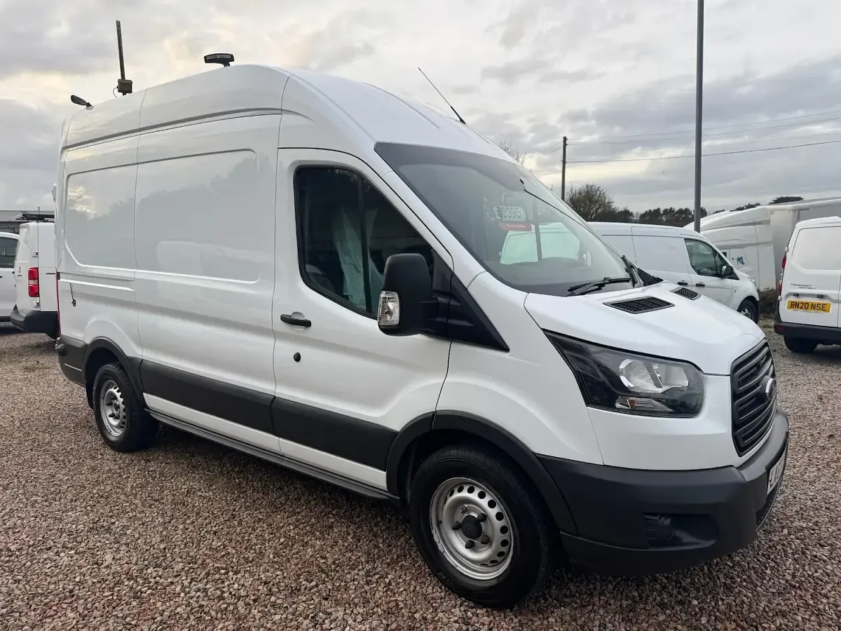 Used Ford Transit 130 HP (95 kW) 2019 White Van