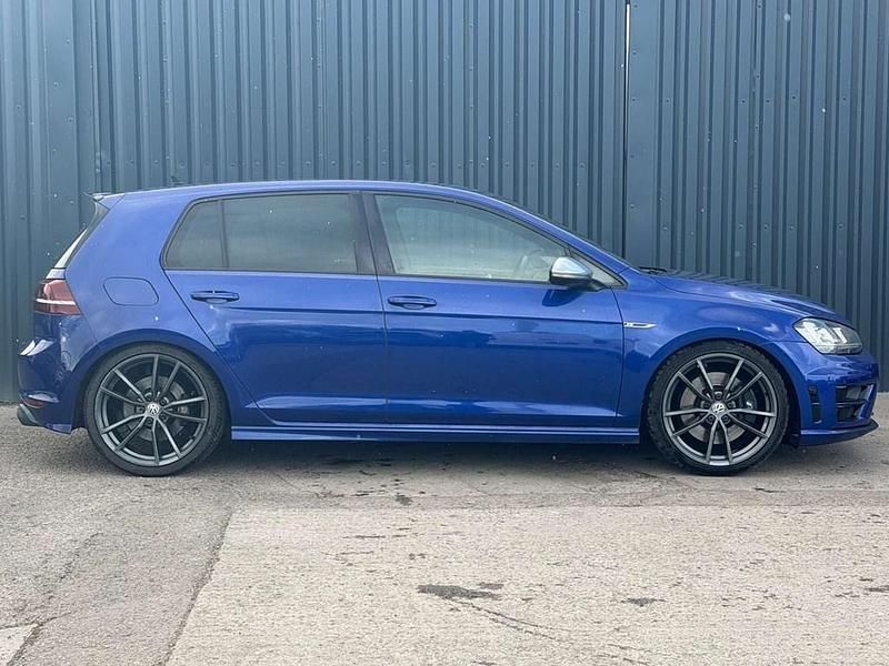 Used VW Golf VII R 2014 Blue Hatchback