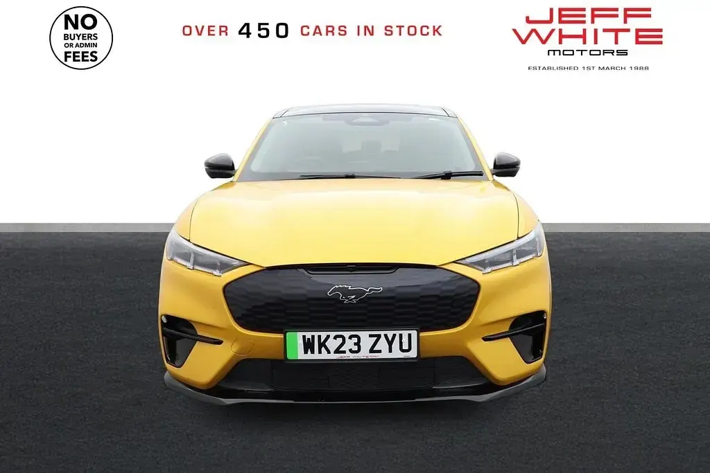 Used Ford Mustang GT Extended Range 2023 Orange Hatchback