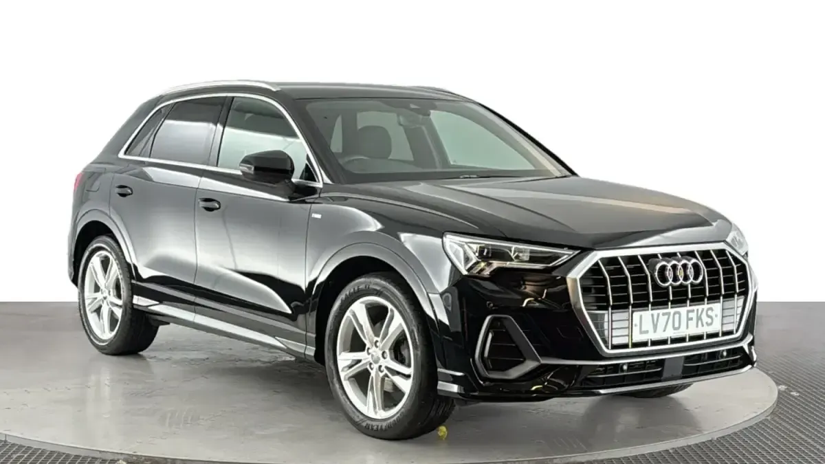 Begagnad Audi Q3 S-Line 150 HK (110 kW) 2020 Svart SUV