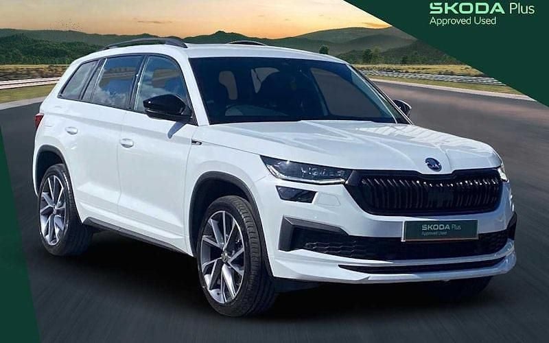 Used 2024 Skoda Kodiaq SportLine SUV | £26,605 (Good price) - Image 1/4