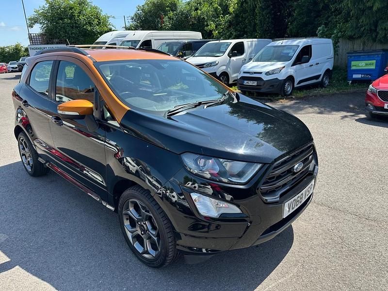 Black Used 2019 Ford Ecosport ST-Line SUV | £8,999 (Fair price) - Image 1/4