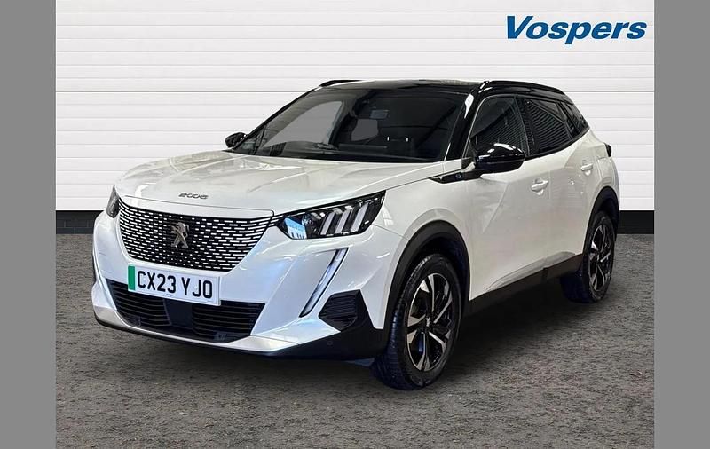 Used Peugeot e-2008 GTi 100 kW (136 HP) 2023 White SUV