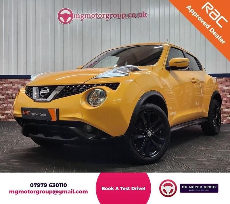 Yellow Used 2014 Nissan Juke Acenta Premium SUV | £4,995 (Fair price) - Image 1/4